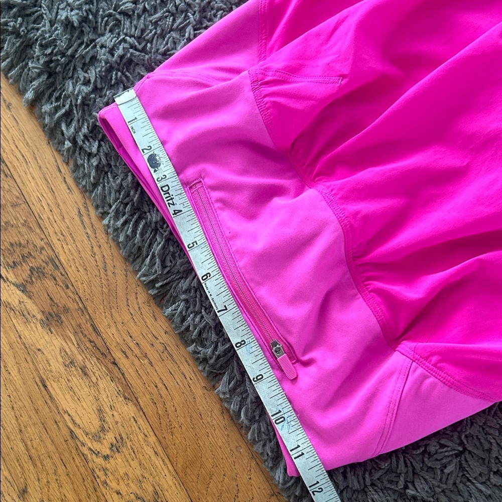 Lululemon Bright Pink Women's Essential High-Rise Run Mini Skirt / Skort XS - Picture 7 of 8